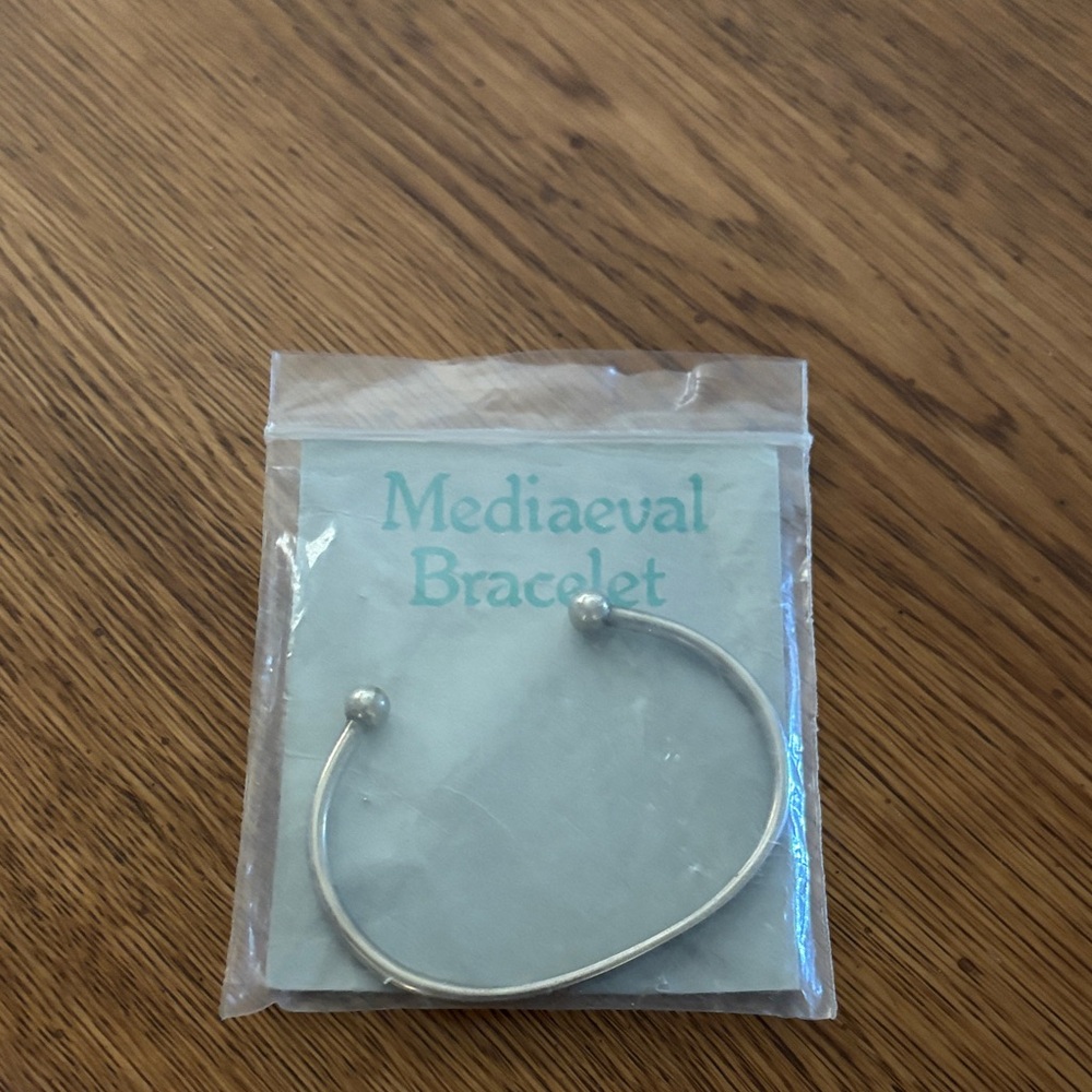 Silver vintage Medieval Bracelet
